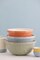 Mason Cash Home to Roost Mini Bowl Set, 4 Ceramic Prep Bowls with Hen and Cockerel Designs